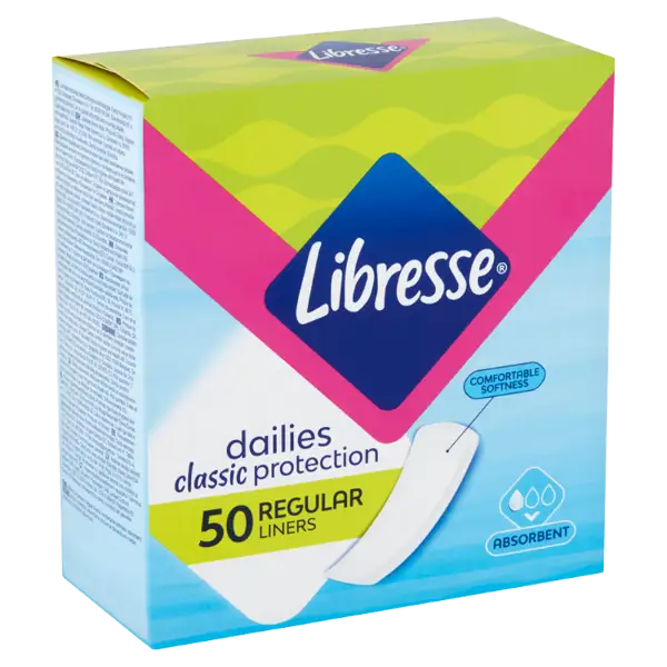 Libresse Dailies Classic Protection Regular tisztasági betét 50 db termékhez kapcsolódó kép