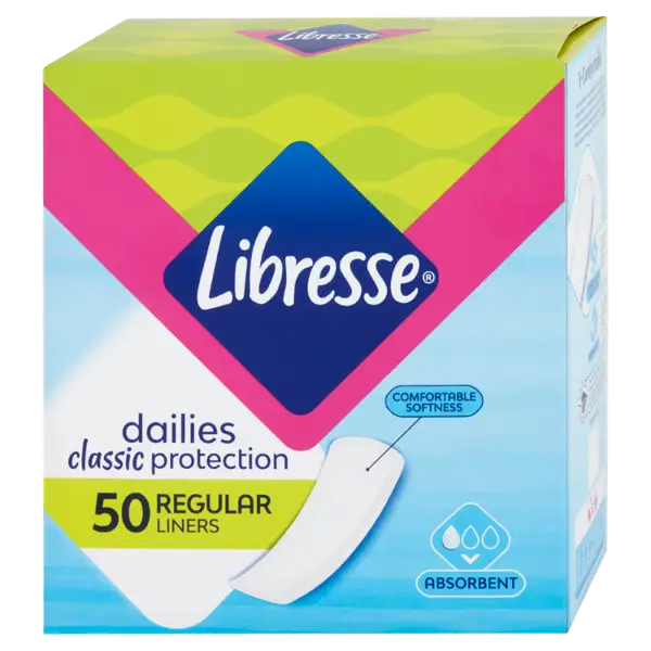 Libresse Dailies Classic Protection Regular tisztasági betét 50 db termékhez kapcsolódó kép