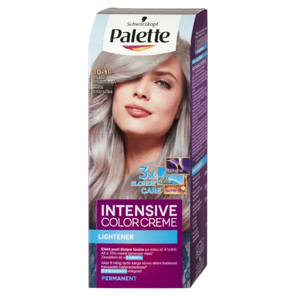 Palette Intensive Color Creme tartós hajfesték 10-19 Hűvös ezüstszőke termékhez kapcsolódó kép