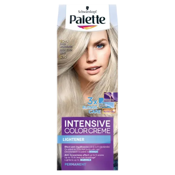 Palette Intensive Color Creme tartós hajfesték 10-1 Sarki ezüstszőke termékhez kapcsolódó kép