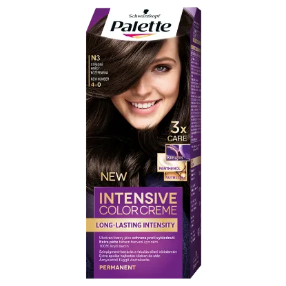 Palette Intensive Color Creme tartós hajfesték 4-0 középbarna termékhez kapcsolódó kép