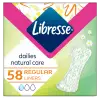 Libresse Dailies Natural Care Regular tisztasági betét aloe vera és kamilla kivonattal 58 db termékhez kapcsolódó kép
