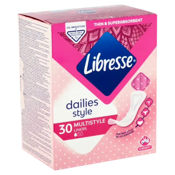 Libresse Dailies Style Multistyle tisztasági betét 30 db termékhez kapcsolódó kép