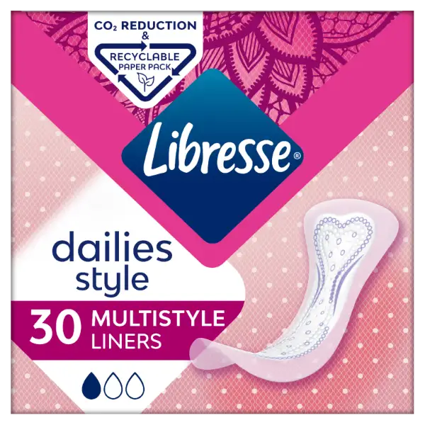 Libresse Dailies Style Multistyle tisztasági betét 30 db termékhez kapcsolódó kép
