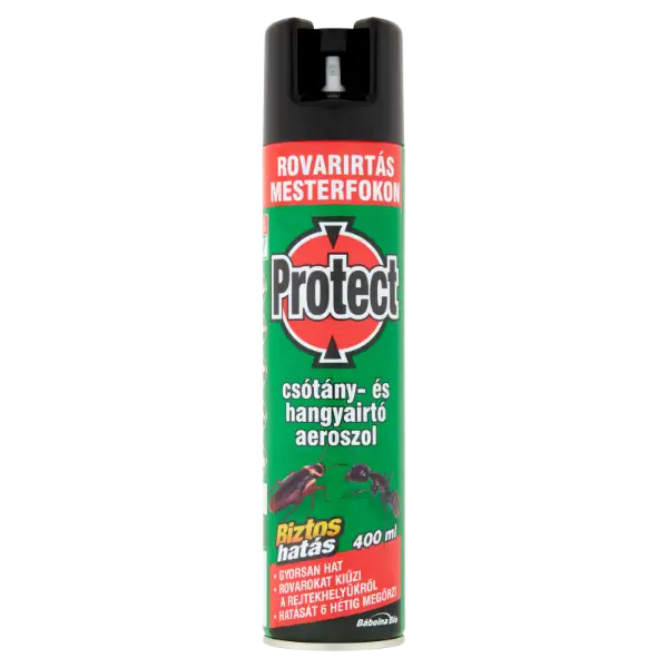 Protect csótány- és hangyairtó aeroszol 400 ml termékhez kapcsolódó kép