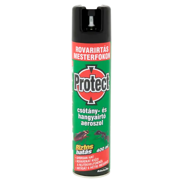 Protect csótány- és hangyairtó aeroszol 400 ml termékhez kapcsolódó kép