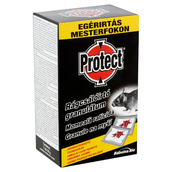 Protect rágcsálóirtó granulátum 7 x 20 g termékhez kapcsolódó kép