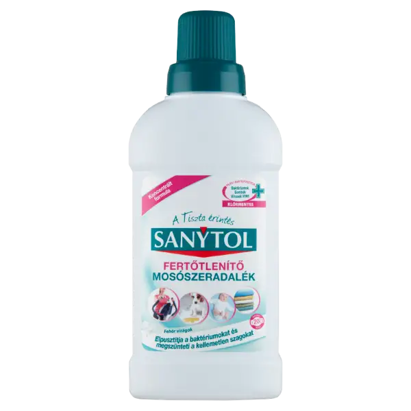 Sanytol fertőtlenítő mosószeradalék 500 ml termékhez kapcsolódó kép