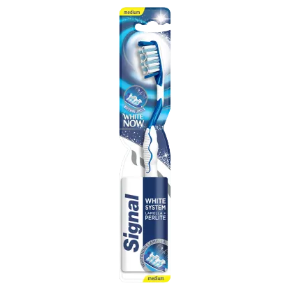 Signal White Now White System közepes keménységű fogkefe termékhez kapcsolódó kép