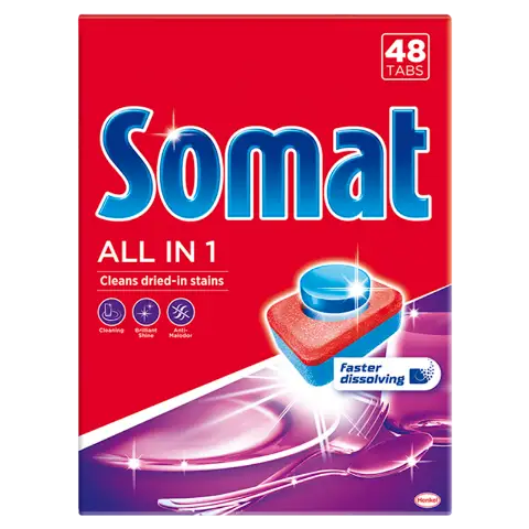 Somat All in 1 mosogatógép tabletta 48 db termékhez kapcsolódó kép