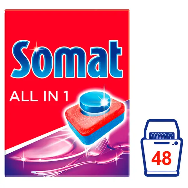 Somat All in 1 mosogatógép tabletta 48 db termékhez kapcsolódó kép