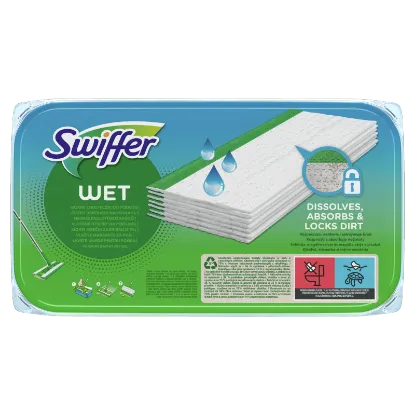 Swiffer Sweeper Nedves Padlótörlő Kendő Citrus Fresh Illattal, 10 db termékhez kapcsolódó kép