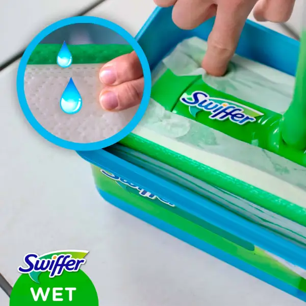 Swiffer Sweeper Nedves Padlótörlő Kendő Citrus Fresh Illattal, 10 db termékhez kapcsolódó kép