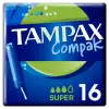 Tampax Compak Super Applikátoros Tampon, 16 db termékhez kapcsolódó kép