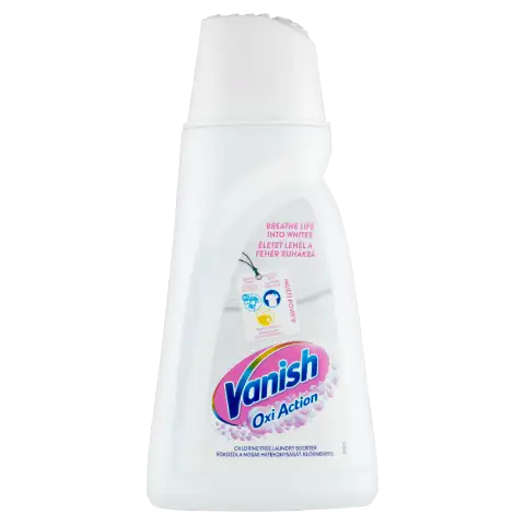 Vanish Oxi Action folteltávolító és fehérítő folyadék 1 l termékhez kapcsolódó kép