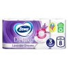 Zewa Deluxe Lavender Dreams toalettpapír 3 rétegű 8 tekercs termékhez kapcsolódó kép