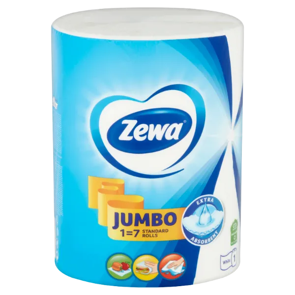 Zewa Jumbo háztartási papírtörlő 2 rétegű 1 tekercs termékhez kapcsolódó kép