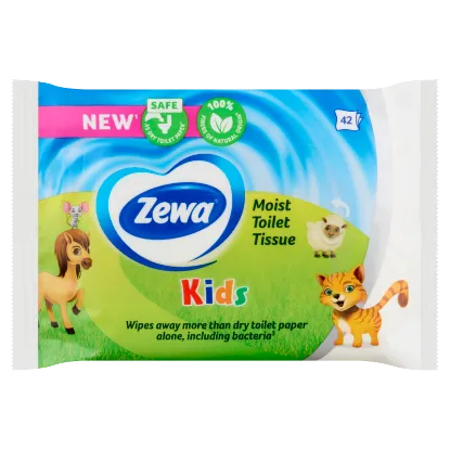 Zewa Kids nedves toalettpapír 42 db termékhez kapcsolódó kép