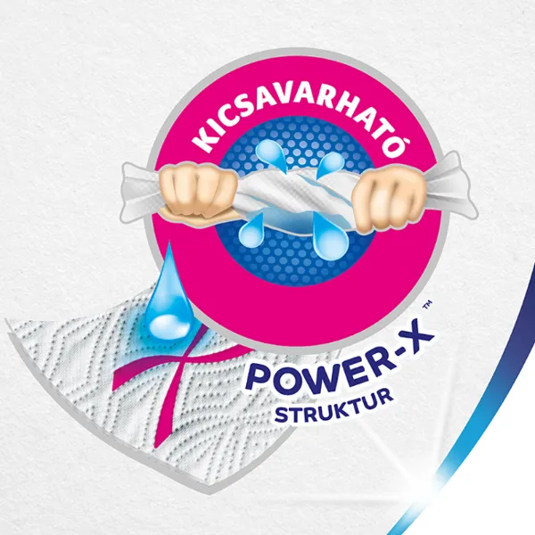 Zewa Wisch & Weg Original háztartási papírtörlő 2 rétegű 4 tekercs termékhez kapcsolódó kép