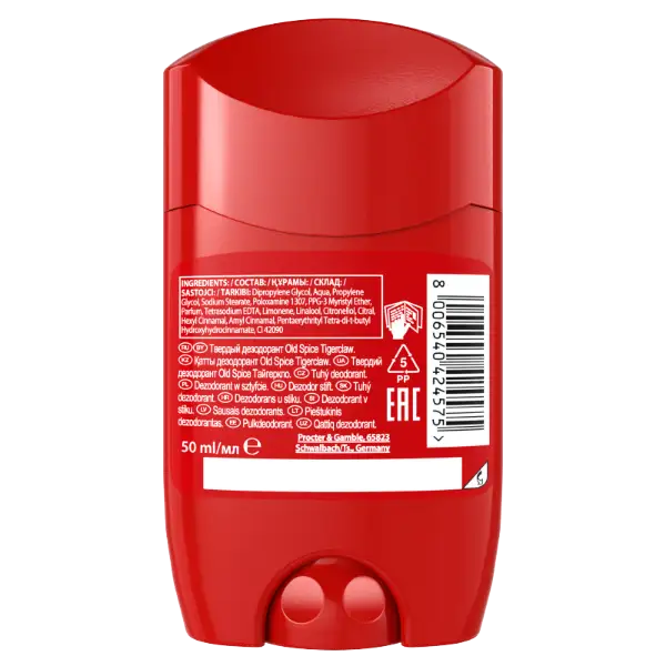 Old Spice Bearglove Stift Dezodor Férfiaknak, 50 ml, 48 Órás Frissesség, 0% Alumíniumsó termékhez kapcsolódó kép