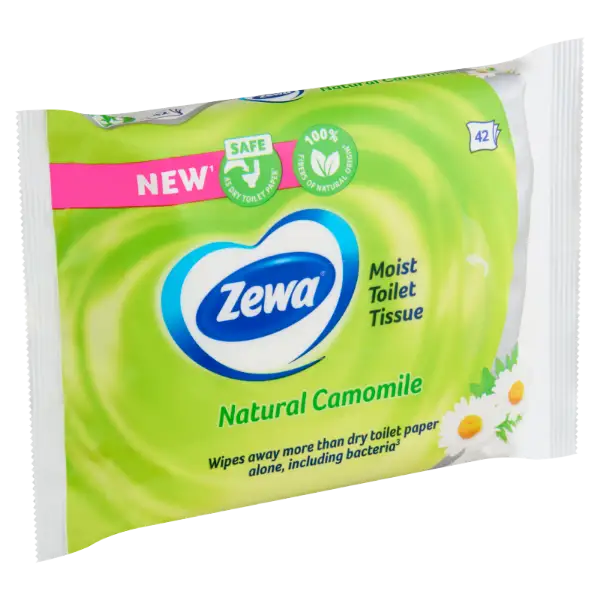Zewa Natural Camomile nedves toalettpapír 42 db termékhez kapcsolódó kép