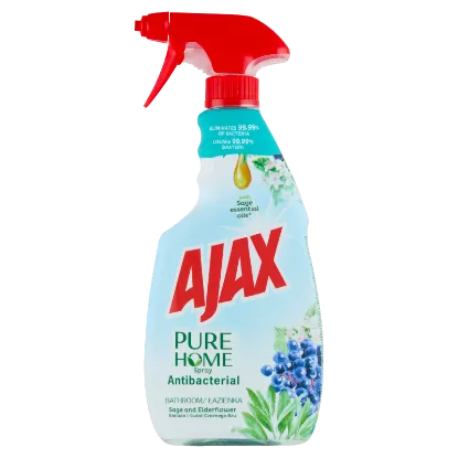 Ajax Pure Home Sage and Elderflower antibakteriális fürdőszobai tisztítószer 500 ml termékhez kapcsolódó kép