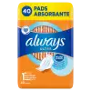 Always Ultra Normal (1-es méret) Szárnyas Egészségügyi Betét, 40 Db termékhez kapcsolódó kép
