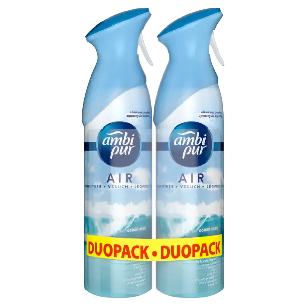Ambi Pur Ocean Mist Légfrissítő Spray 2x300 ml termékhez kapcsolódó kép