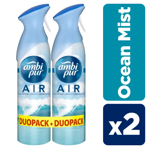 Ambi Pur Ocean Mist Légfrissítő Spray 2x300 ml termékhez kapcsolódó kép