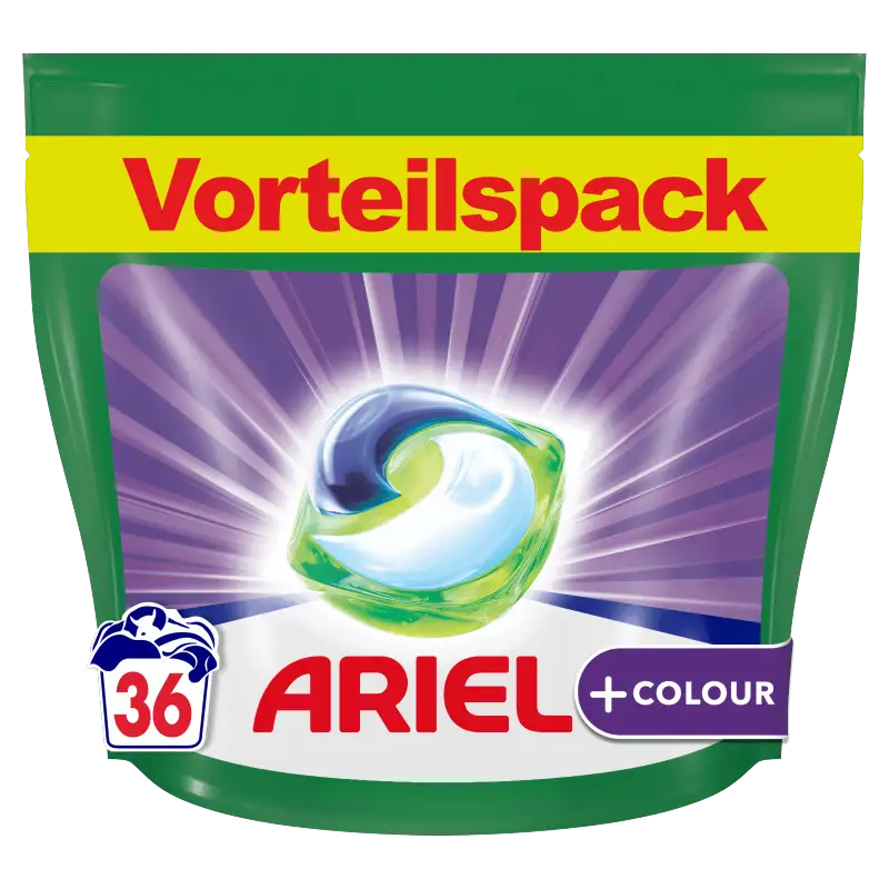 Ariel All-in-1 PODS Color+ folyékony mosókapszula, 36 Mosáshoz