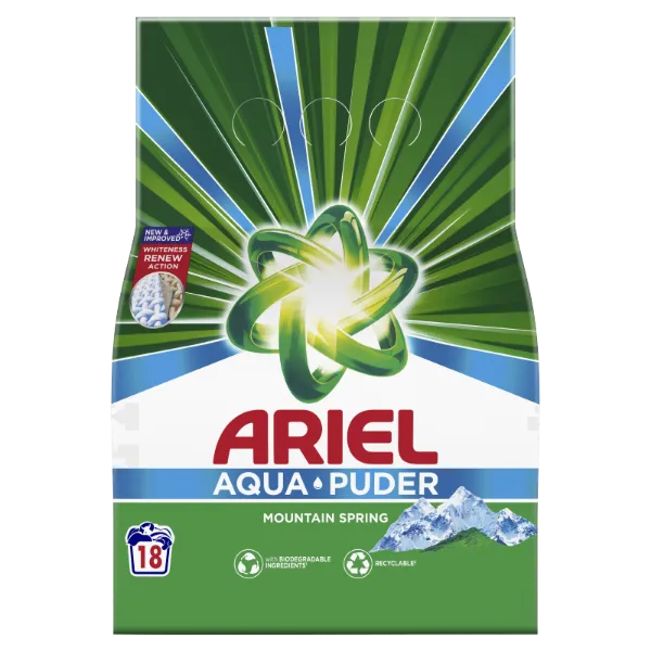 Ariel Mosópor Mountain Spring, 18 Mosáshoz, 1,17KG termékhez kapcsolódó kép