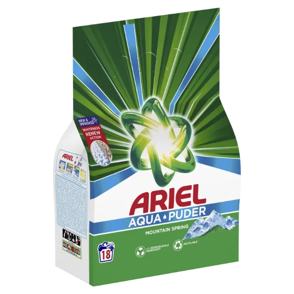 Ariel Mosópor Mountain Spring, 18 Mosáshoz, 1,17KG termékhez kapcsolódó kép