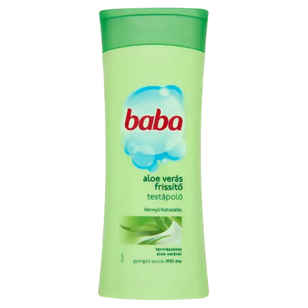 Baba aloe verás frissítő testápoló 400 ml termékhez kapcsolódó kép