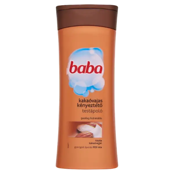 BABA testápoló 400ml Kakaóvaj termékhez kapcsolódó kép