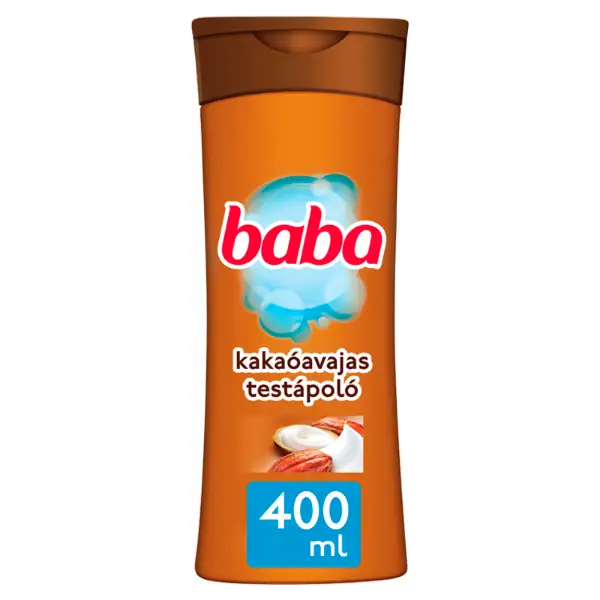 BABA testápoló 400ml Kakaóvaj termékhez kapcsolódó kép