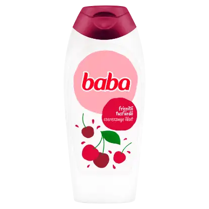 Baba frissítő tusfürdő cseresznye 400 ml termékhez kapcsolódó kép
