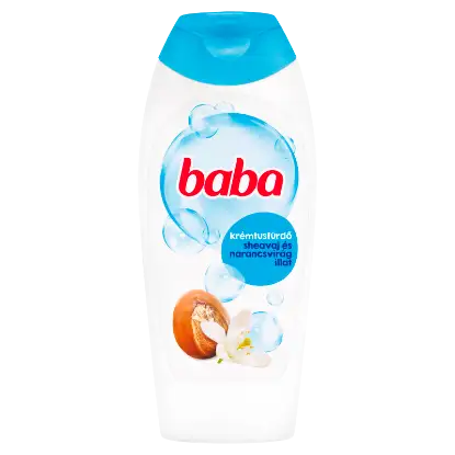 Baba krémtusfürdő sheavaj és narancsvirág 400 ml termékhez kapcsolódó kép