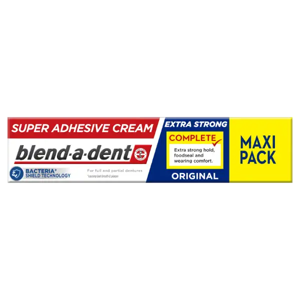 Blend-a-dent Complete Original Műfogsorrögzítő Krém, 70.5 g termékhez kapcsolódó kép