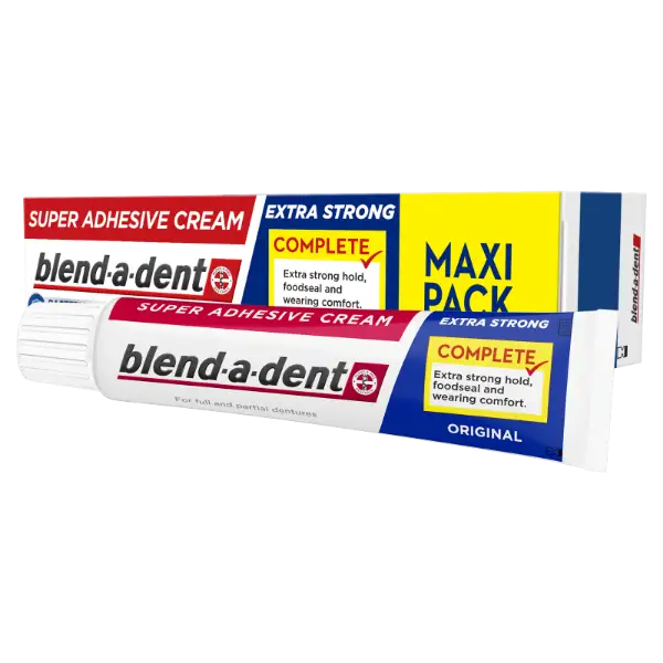 Blend-a-dent Complete Original Műfogsorrögzítő Krém, 70.5 g termékhez kapcsolódó kép