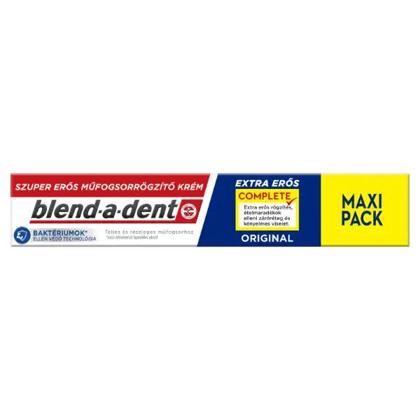 Blend-a-dent Complete Original Műfogsorrögzítő Krém, 70.5 g termékhez kapcsolódó kép