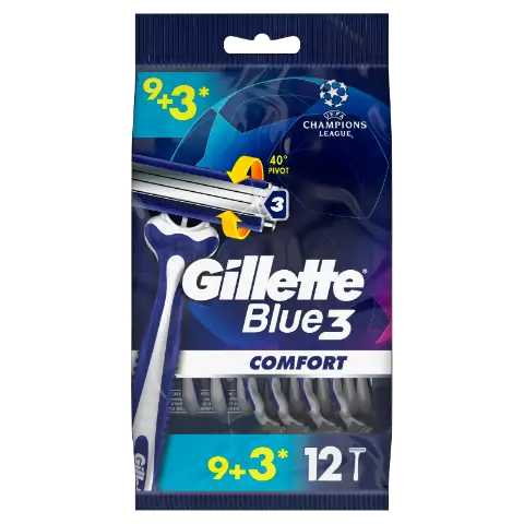 Gillette Blue3 Plus Comfort, Eldobható Borotva Férfiaknak,  Darabos Kiszerelés termékhez kapcsolódó kép