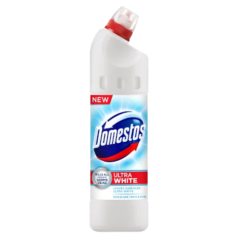 DOMESTOS Extended Power fertőtlenítő hatású folyékony tisztítószer White & Shine 750 ml termékhez kapcsolódó kép