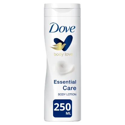 Dove Essential Care bőrtápláló testápoló száraz bőrre 250 ml termékhez kapcsolódó kép