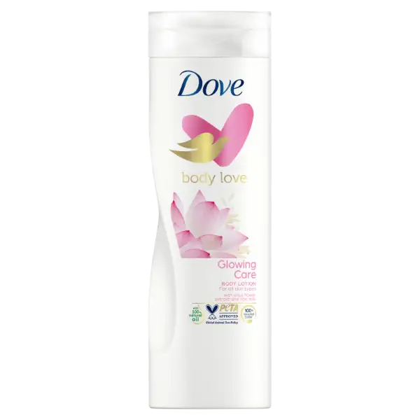 Dove Glowing Care testápoló 400 ml termékhez kapcsolódó kép