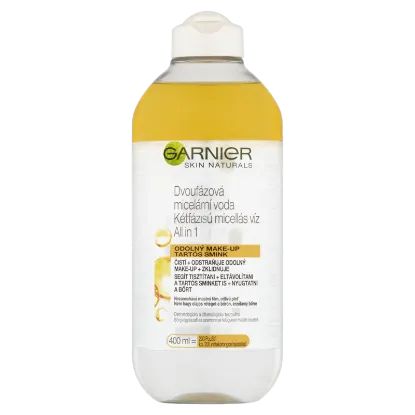 Garnier Skin Naturals Kétfázisú Micellás Víz All In 1 400 ml termékhez kapcsolódó kép