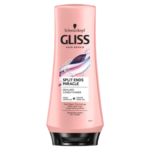 Gliss Split Ends Miracle hajbalzsam Ionic komplex-szel + szőlőmagolajjal 200 ml termékhez kapcsolódó kép