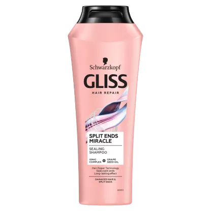 Gliss Split Ends Miracle sampon ionic komplex-szel és szőlőmag olajjal 250 ml termékhez kapcsolódó kép
