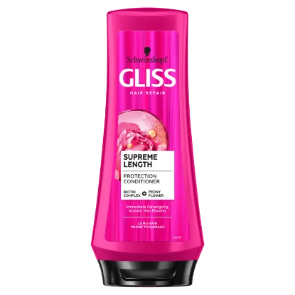 Gliss Supreme Length hajbalzsam biotin complexel & bazsarózsával 200 ml termékhez kapcsolódó kép