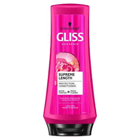 Gliss Supreme Length hajbalzsam biotin complexel & bazsarózsával 200 ml termékhez kapcsolódó kép