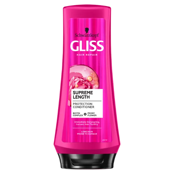 Gliss Supreme Length hajbalzsam biotin complexel & bazsarózsával 200 ml termékhez kapcsolódó kép